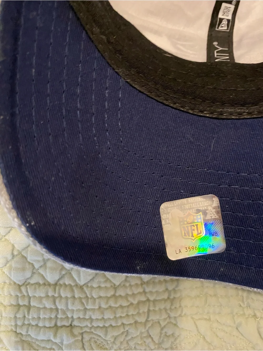 NEW ERA Women’s “Seattle Seahawks Cap” Size O/S Heather Gray w/Navy Logo NWOT